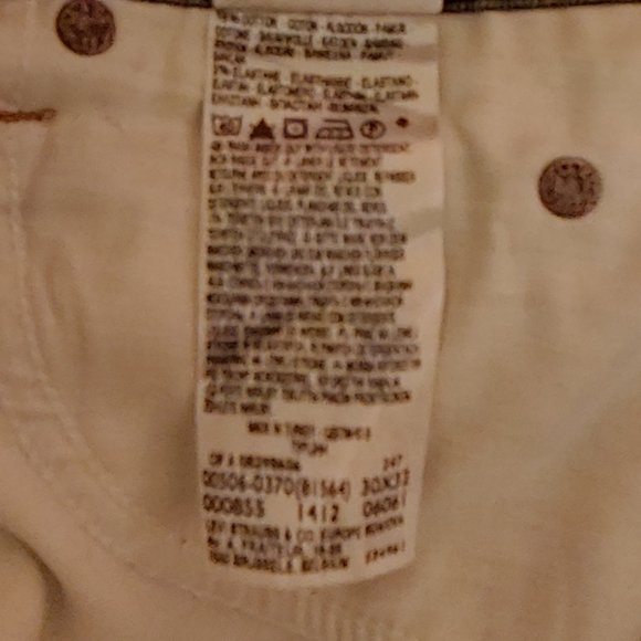 LEVI'S MODISH 506 JEANS 30/34 - Picture 5 of 6